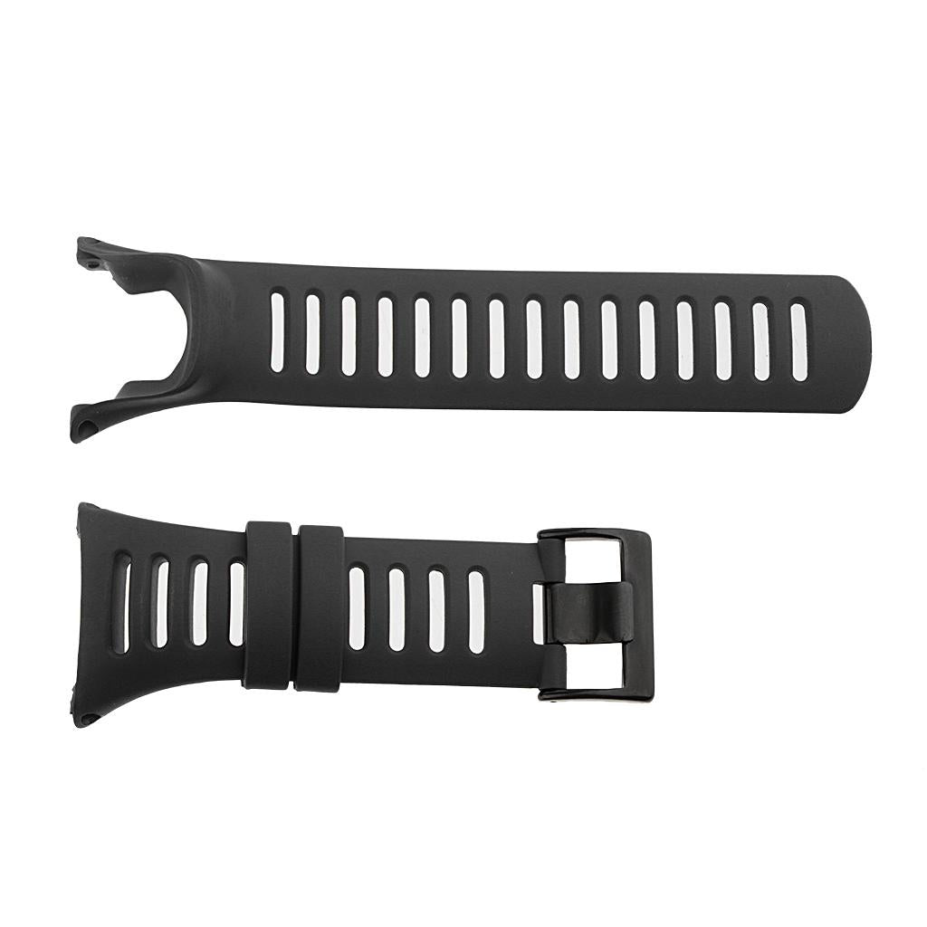 2 Pieces Rubber Wristwatch Bands for Suunto Ambit3 Ambit 2 Ambit 1 Replace