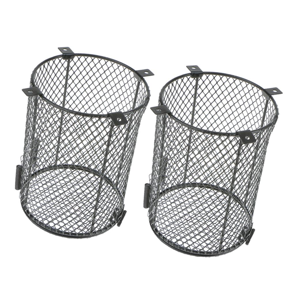 2Pcs Pet Prevention Reptile Lamp Anti Scald Screen Cover Lampshade
