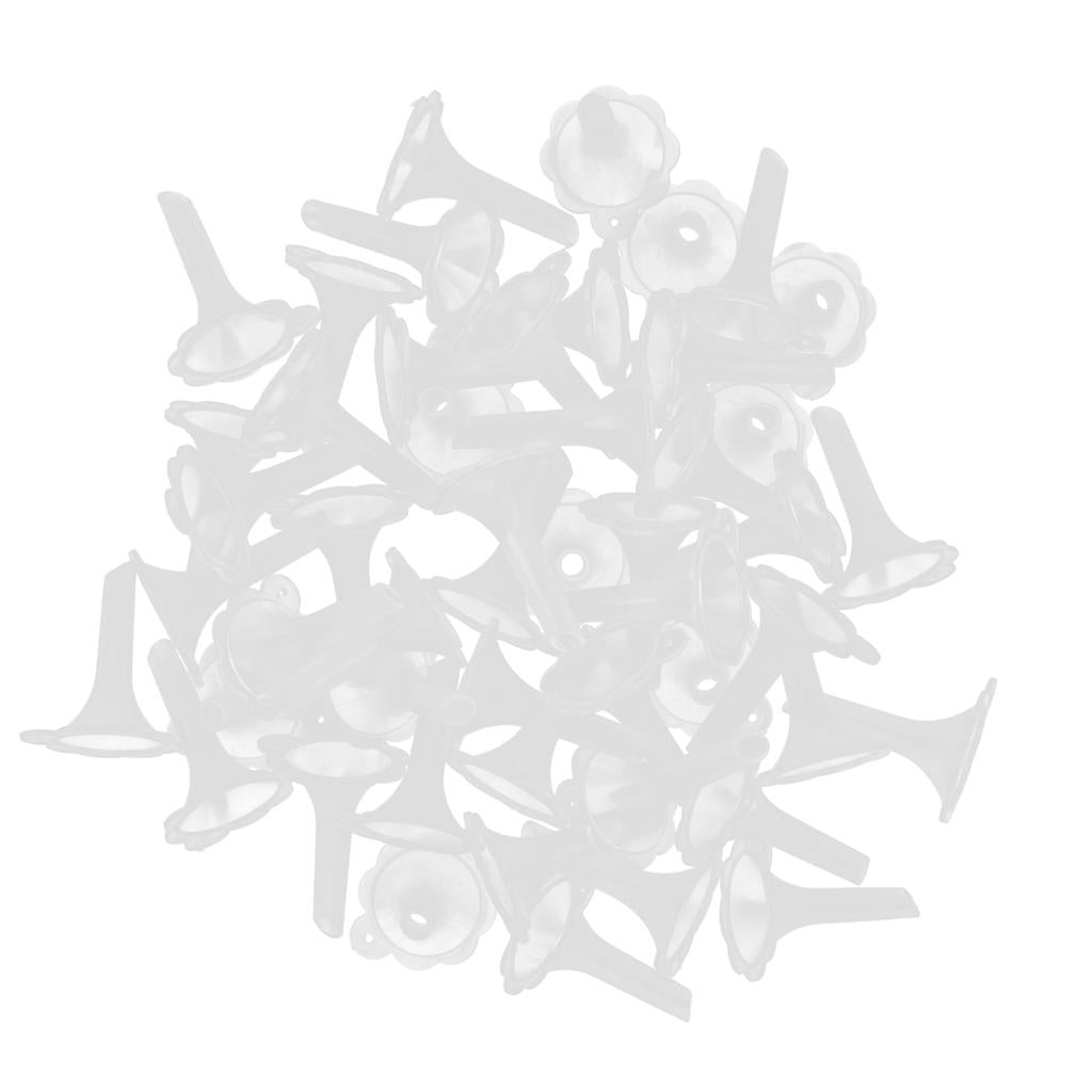 100 Pieces Mini Funnels for Filling Perfume Diffuser Bottle Liquid Oil