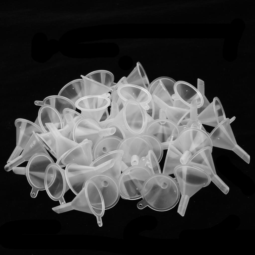 100 Pieces Mini Funnels for Filling Perfume Diffuser Bottle Liquid Oil
