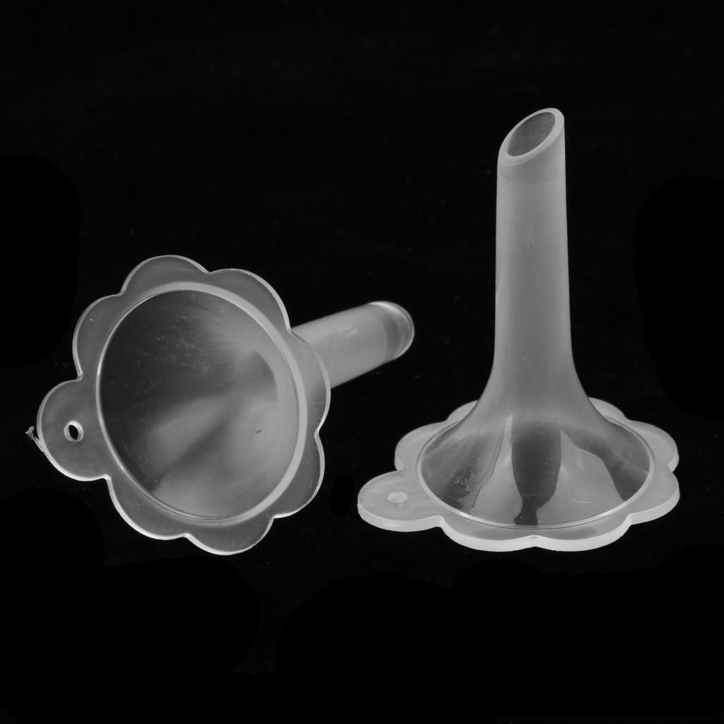 100 Pieces Mini Funnels for Filling Perfume Diffuser Bottle Liquid Oil