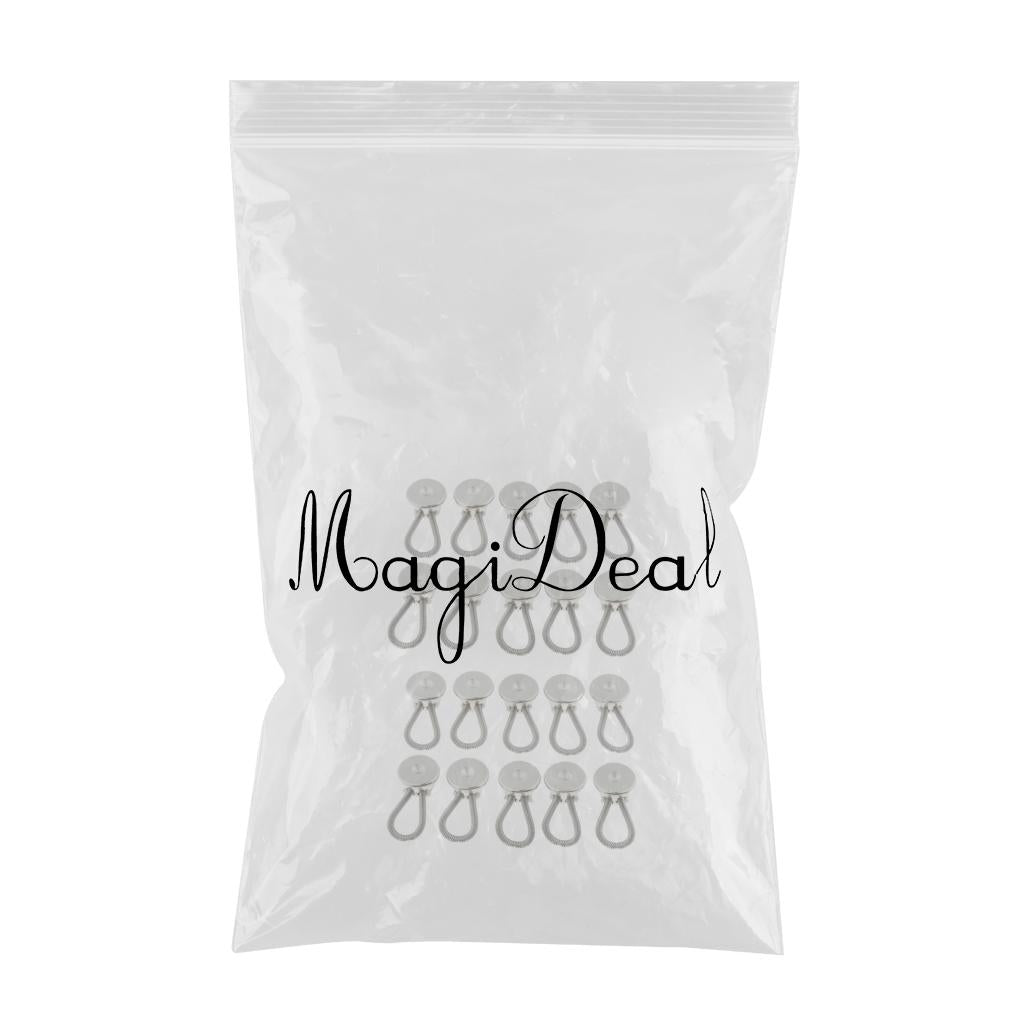 20x Collar Extenders Neck Extender Wonder Button for Expansion of Men Shirts