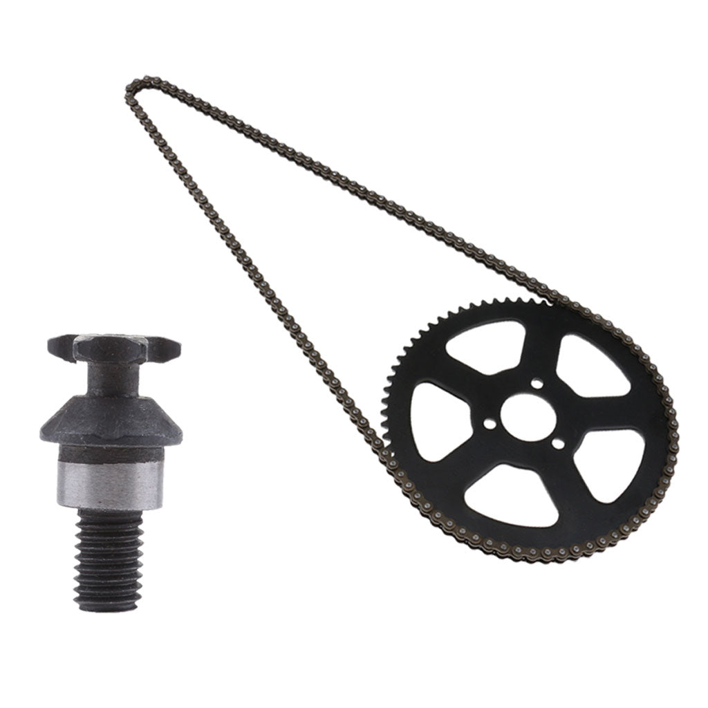 49cc T8F 6T Front Sprocket Pinion + 68 Links Chain 68T Rear Sprocket