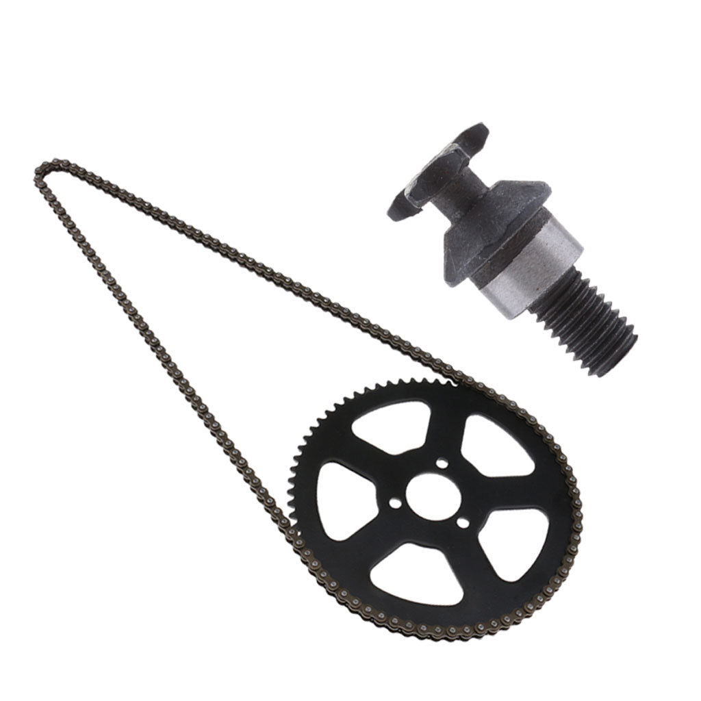 49cc T8F 6T Front Sprocket Pinion + 68 Links Chain 68T Rear Sprocket