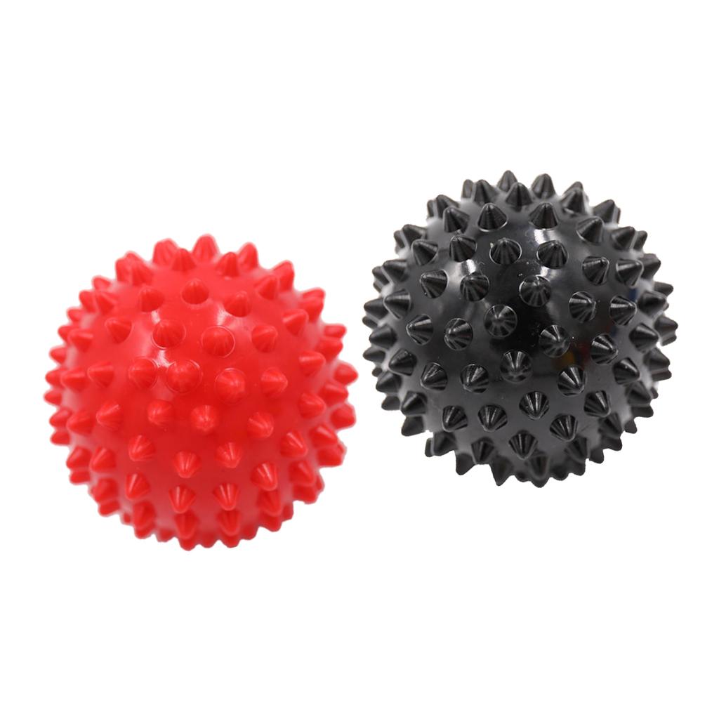 2Pieces Acupuncture Massager Body Palm Feet Muscle Relief Spiky Massage Ball
