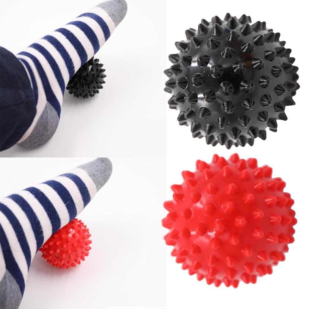 2Pieces Acupuncture Massager Body Palm Feet Muscle Relief Spiky Massage Ball