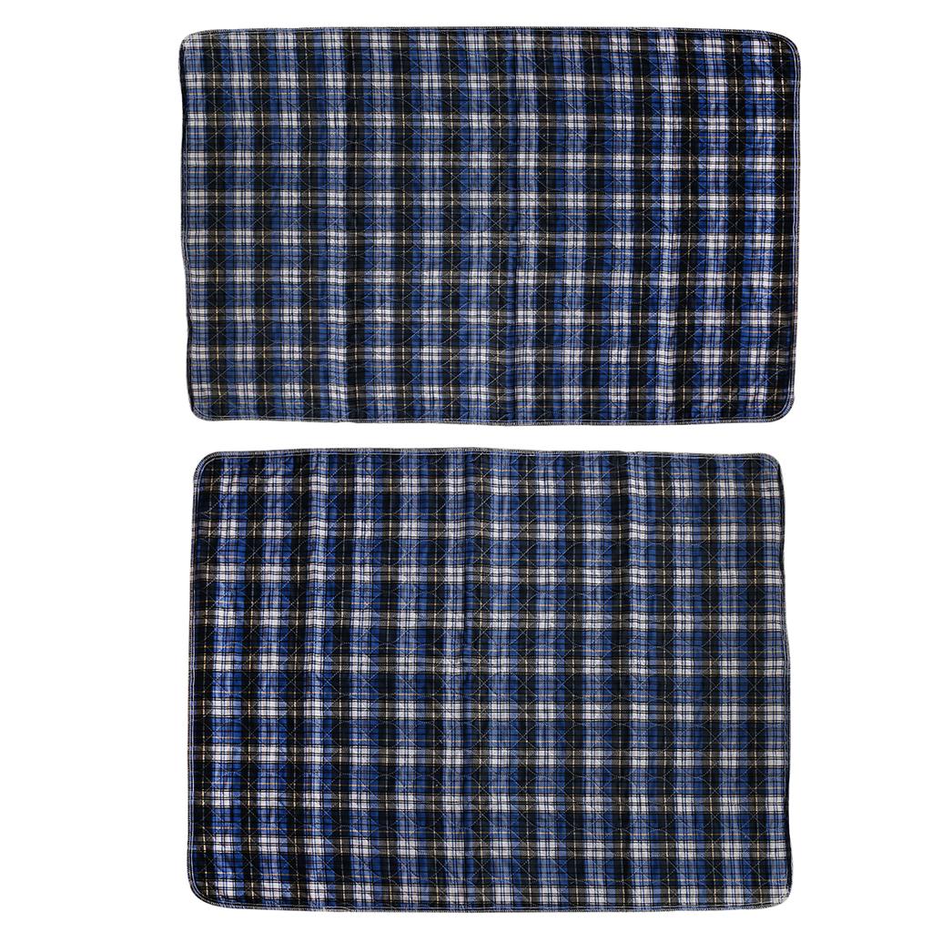 2x Washable Reusable Underpads Incontinence Pad Absorbent Menstrual Pads