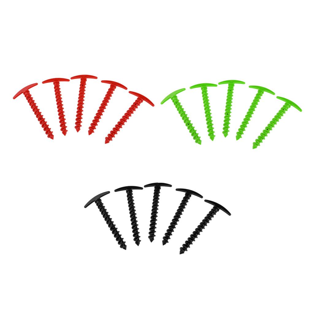 15Pcs/Pack 14.5cm Plastic Tent Peg Nail Tent Stakes for Outdoor Camping