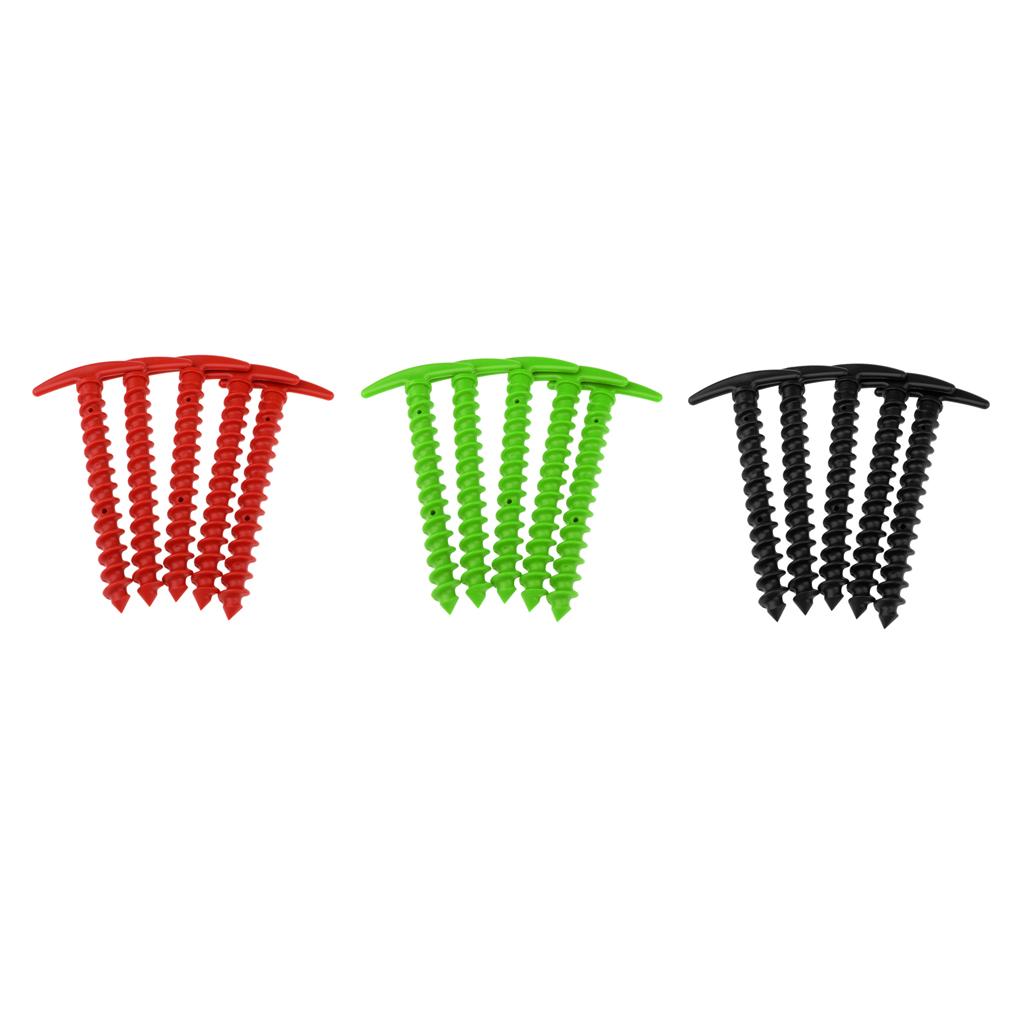 15Pcs/Pack 14.5cm Plastic Tent Peg Nail Tent Stakes for Outdoor Camping