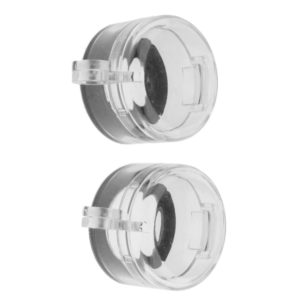 2x Universal Wall Switch Lockout Cover Oven Cooker Gas Knob Covers 30mm+23mm