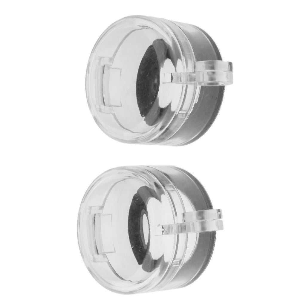 2x Universal Wall Switch Lockout Cover Oven Cooker Gas Knob Covers 30mm+23mm