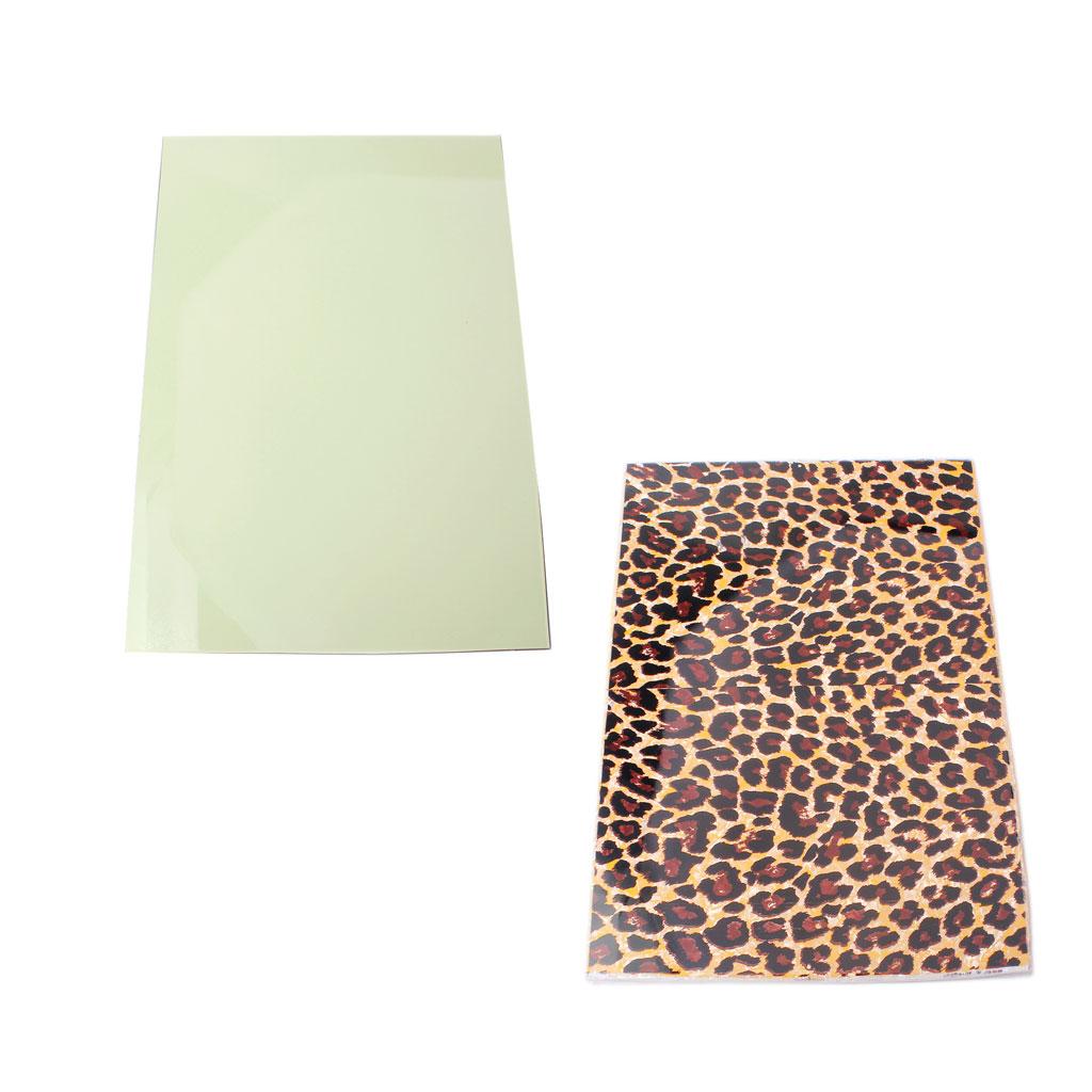 2pcs Guitar Bass Pickguard Scratch Plate Guitar Material Blank Sheet Plate