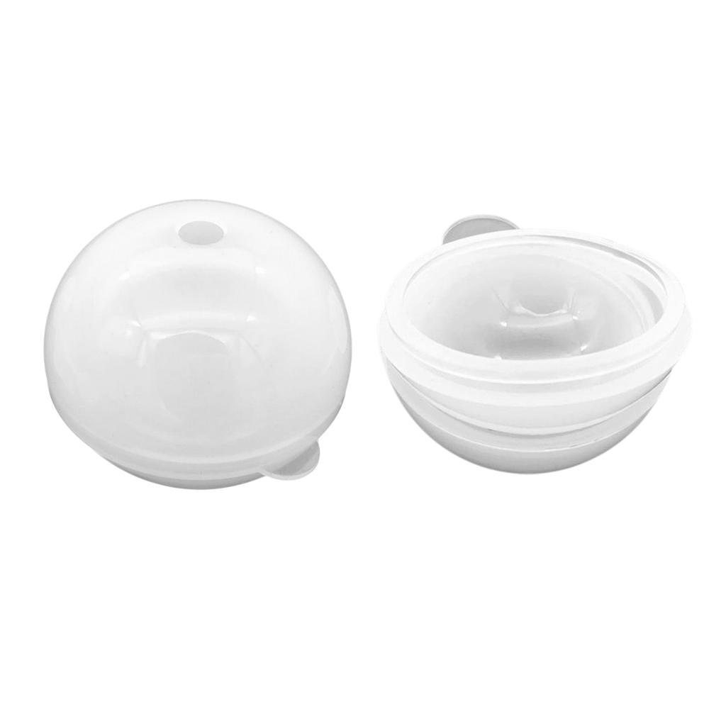 2 Sets Sphere Ball Shape Silicone Mold Mould for Resin Casting DIY Ornament