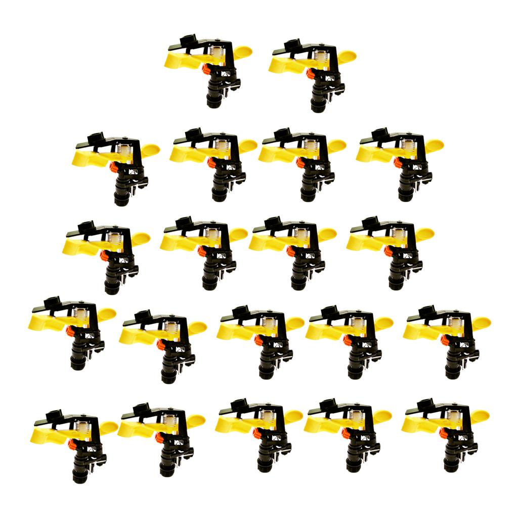 30x Adjustable Watering Sprinkler Irrigation Garden Nozzle Equipment DN20