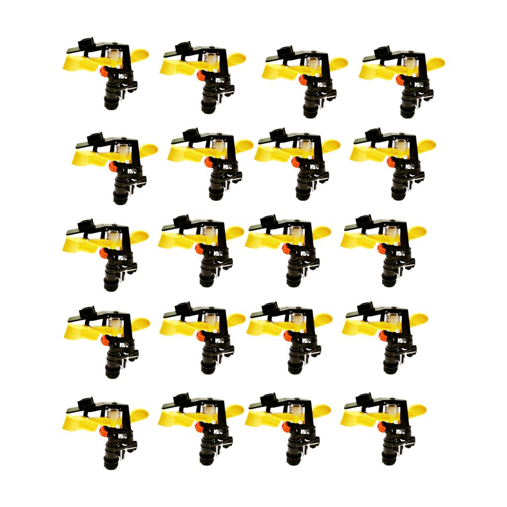 30x Adjustable Watering Sprinkler Irrigation Garden Nozzle Equipment DN20