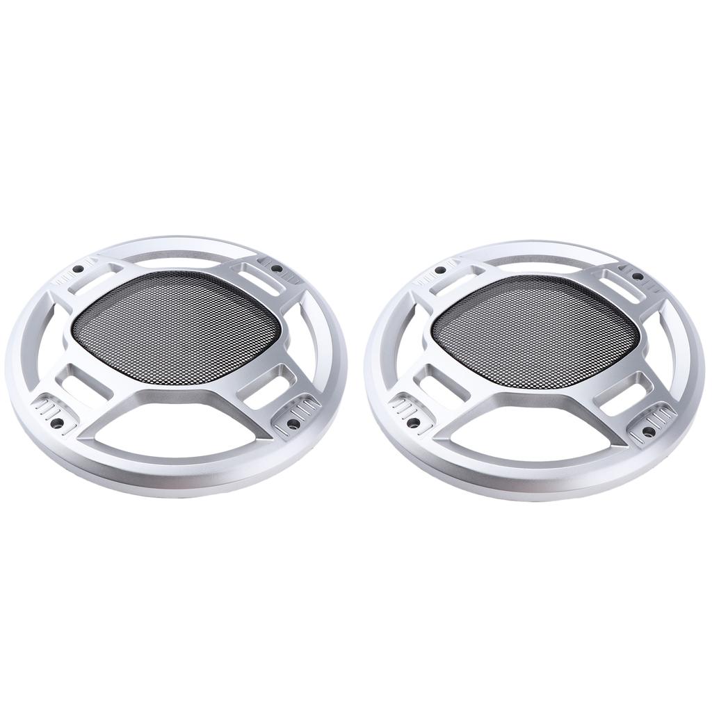 2Pcs Speaker Grills Cover Case with Screws for Loudspeaker 8 inch