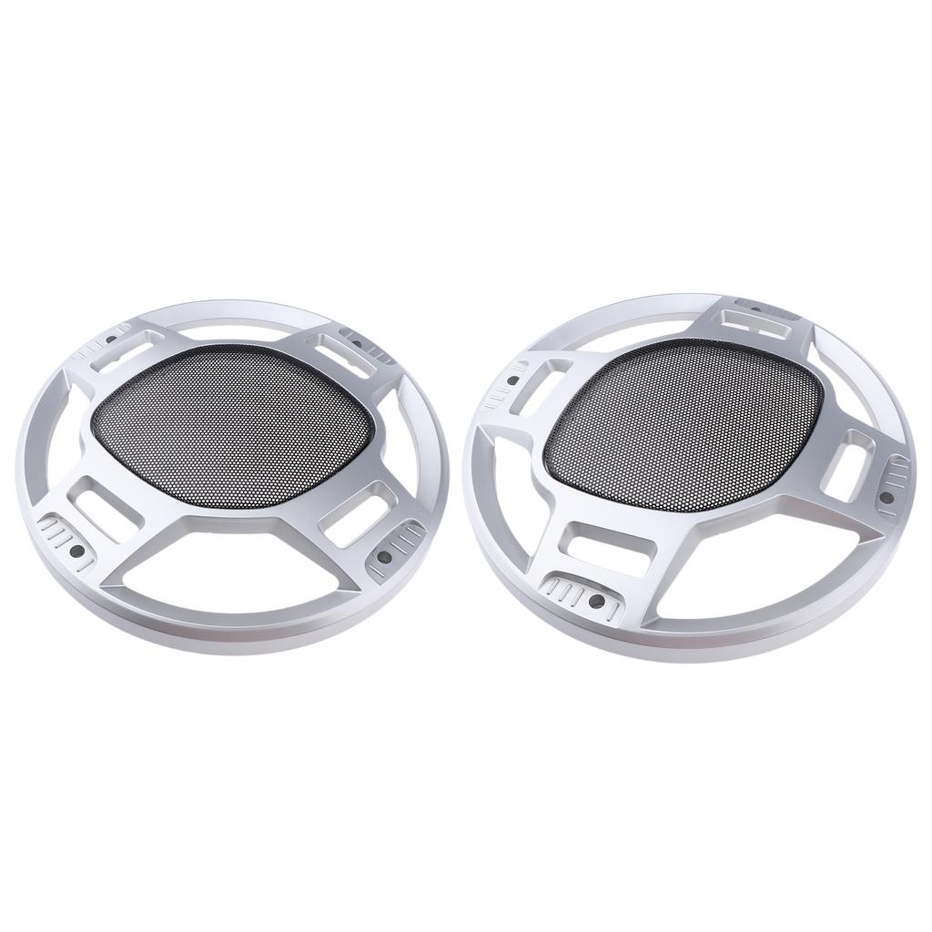 2Pcs Speaker Grills Cover Case with Screws for Loudspeaker 10 inch