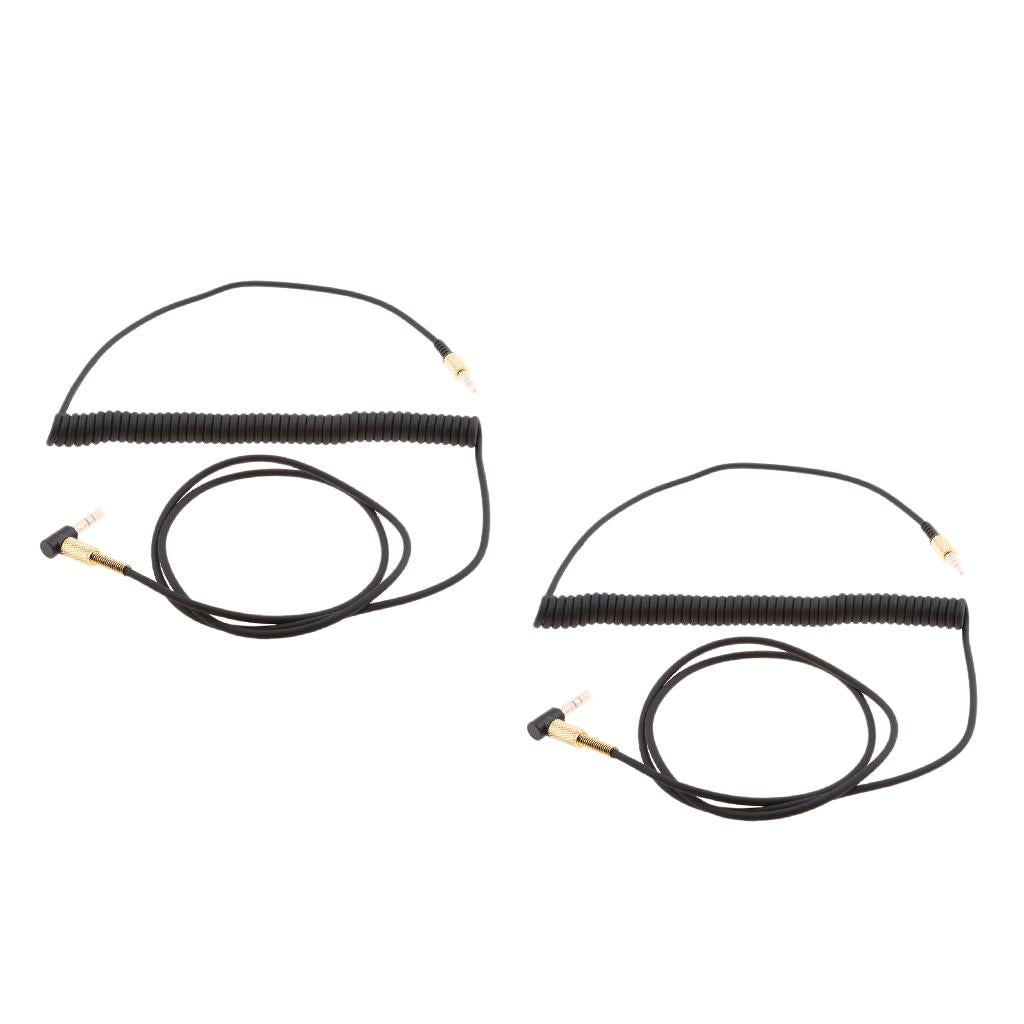 2Pieces Replacement Audio Cable for Major II 2 Monitor Headphones