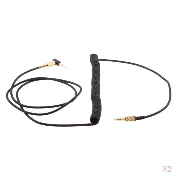 2Pieces Replacement Audio Cable for Major II 2 Monitor Headphones