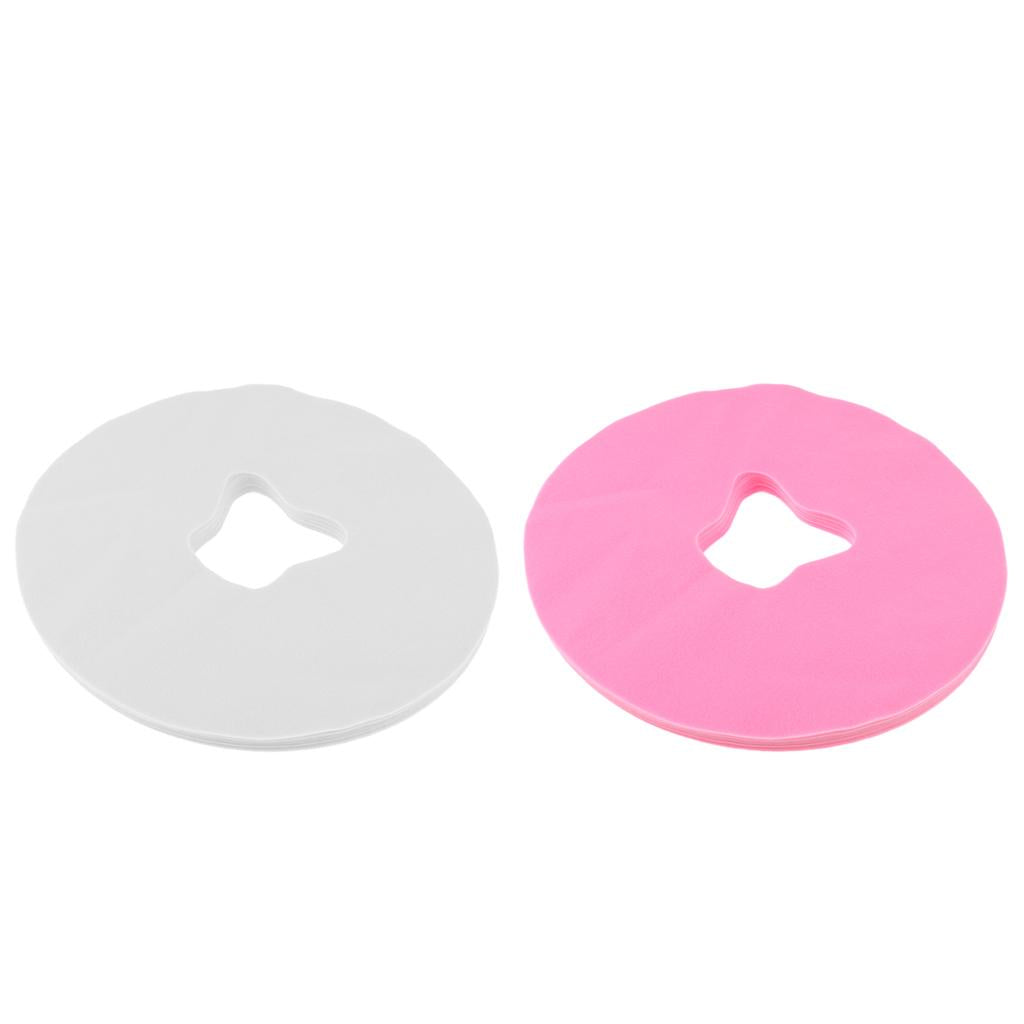 200 Pieces Disposable Massage Face Cushion Covers Headrest Cradle Sheets