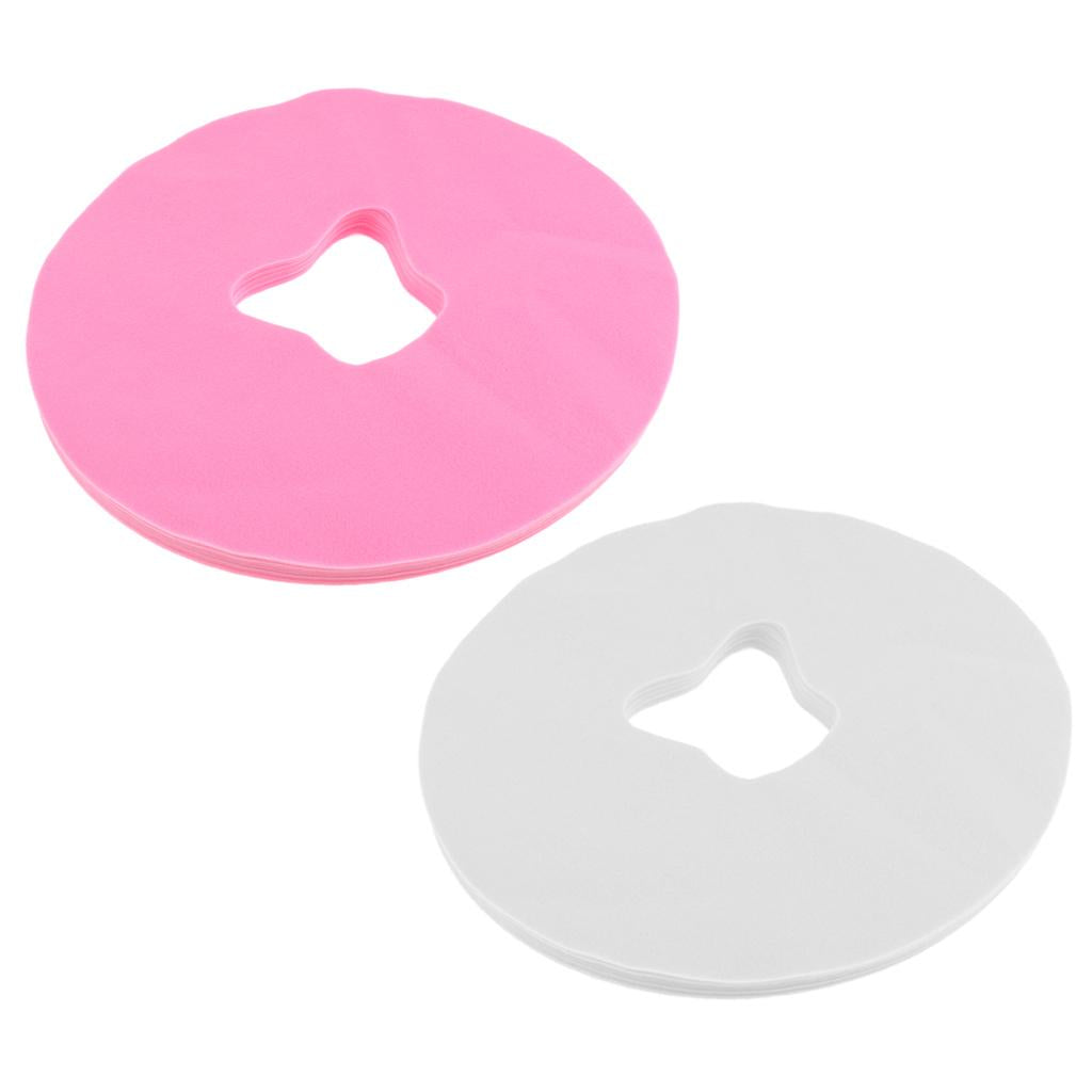 200 Pieces Disposable Massage Face Cushion Covers Headrest Cradle Sheets