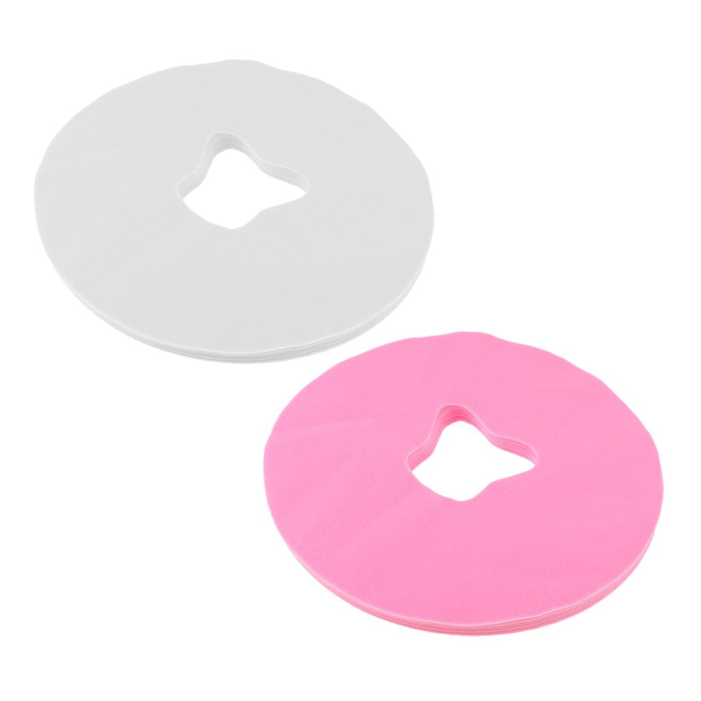 200 Pieces Disposable Massage Face Cushion Covers Headrest Cradle Sheets