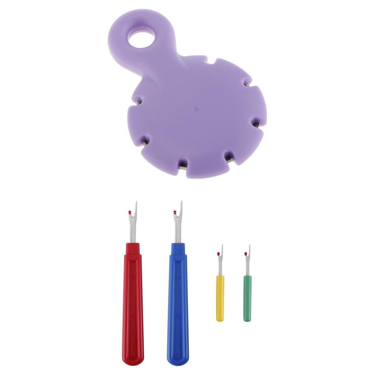 4pcs Steel Seam Ripper and Thread Yarn Cutter Pendant for Sewing Accessories