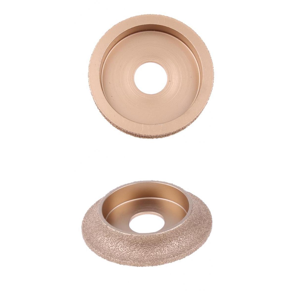 2 Pieces Diamond Profile Wheel Grinding Wheel for Angle Grinder
