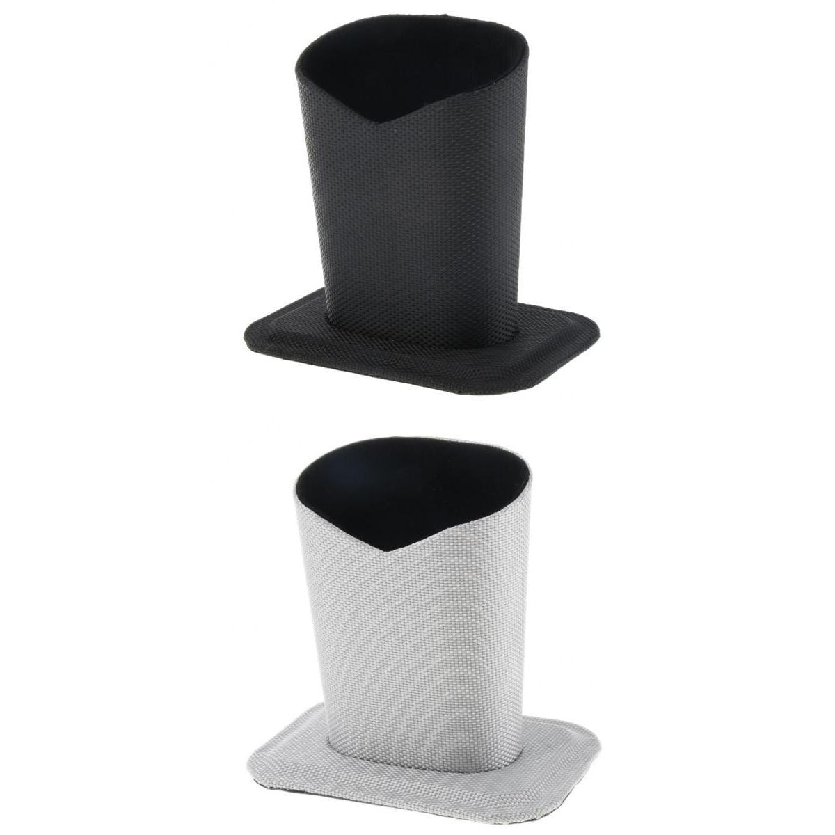 2 Piece Anti-Scratch Stand Up Glasses Holder Desktop Eyeglass Holder Silver