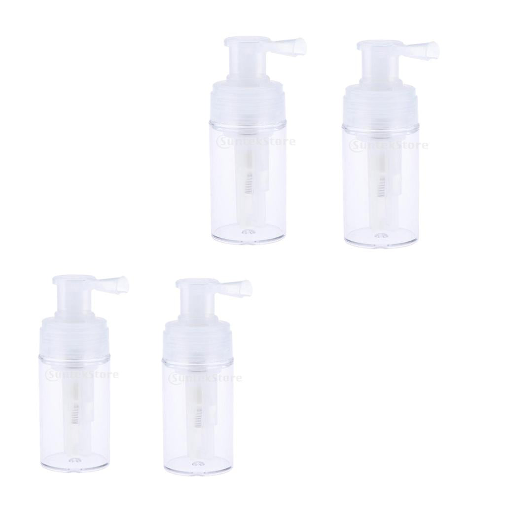 4x Empty Refillable and Reuseable Powder Spray Bottle Cosmetic Bottles 110ml