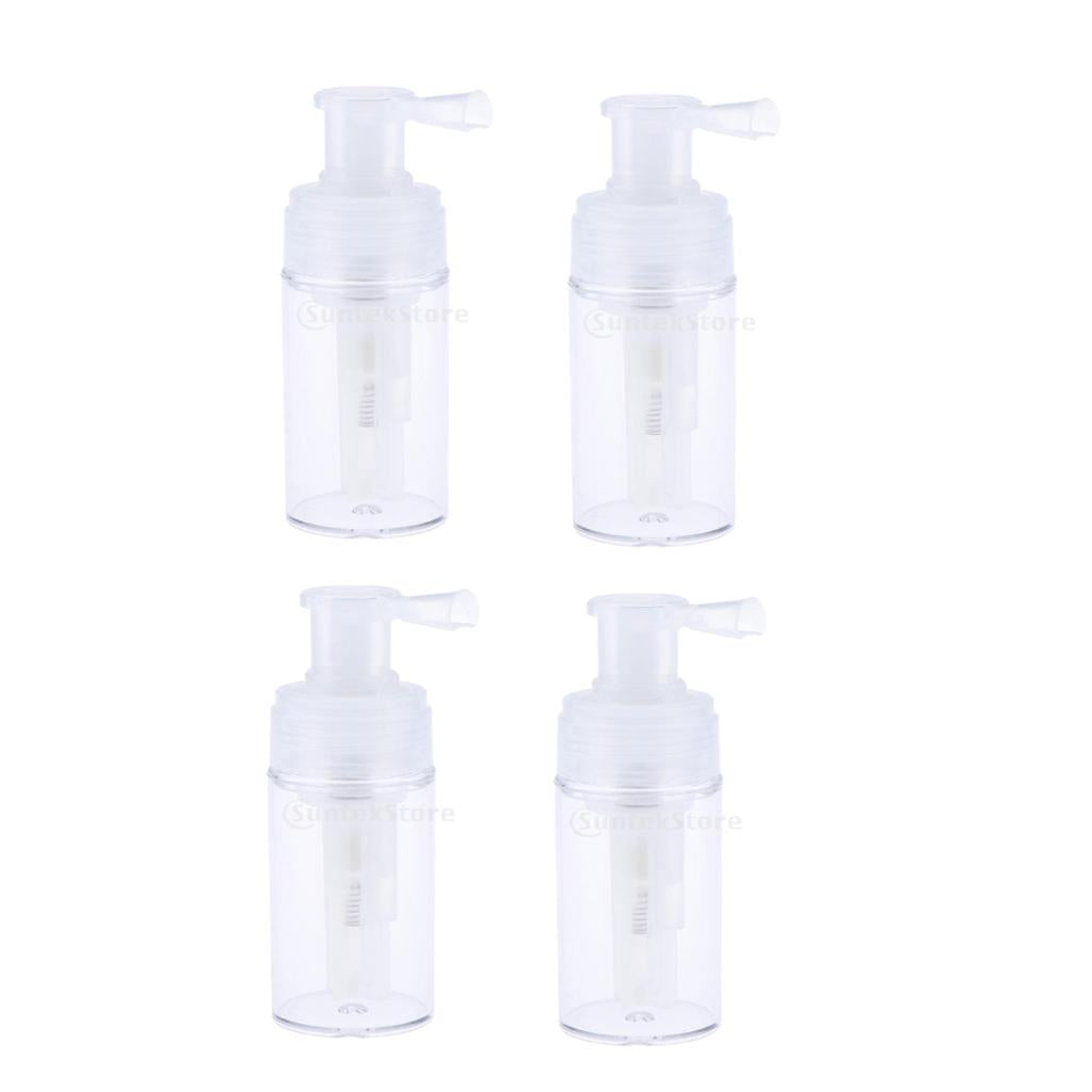 4x Empty Refillable and Reuseable Powder Spray Bottle Cosmetic Bottles 110ml