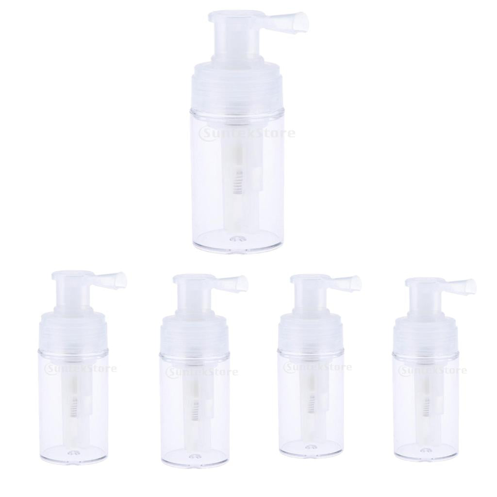 5x Empty Refillable and Reuseable Powder Spray Bottle Cosmetic Bottles 110ml