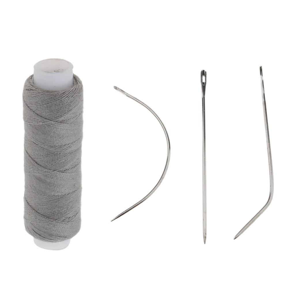 6pcs Cotton Hair Track Weft Weaving Sewing Decor Thread for Hair Extension