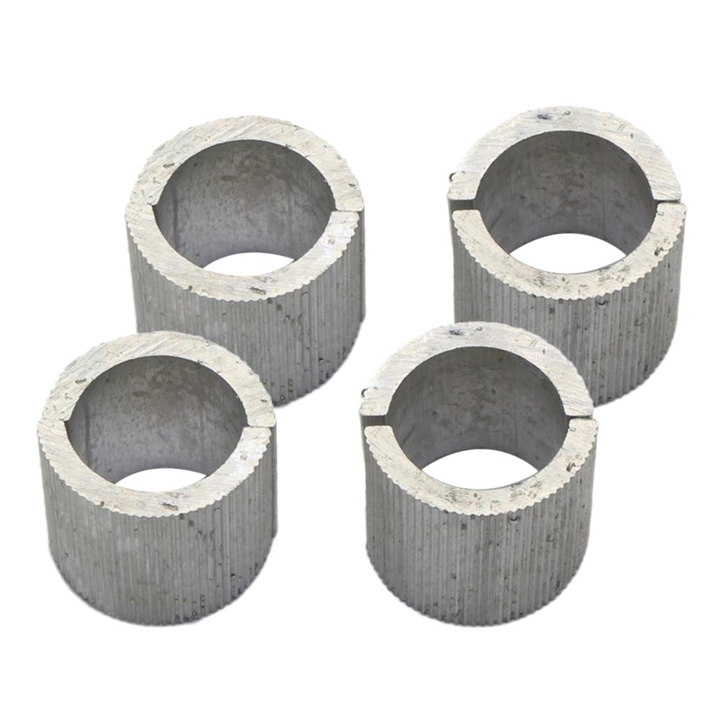 16pcs 7/8 Handlebars to 1" Mounts Risers Clamps Conversion Shims Spacers "