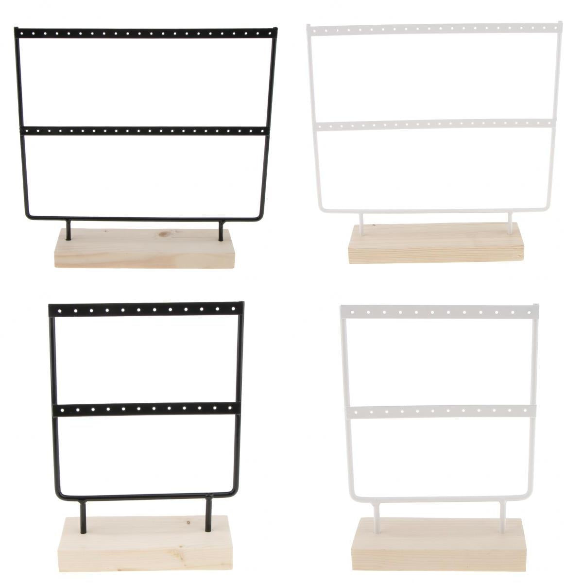 4 Pieces Wholesale 24/44 Holes Earrings Organizer Necklaces Jewelry Display