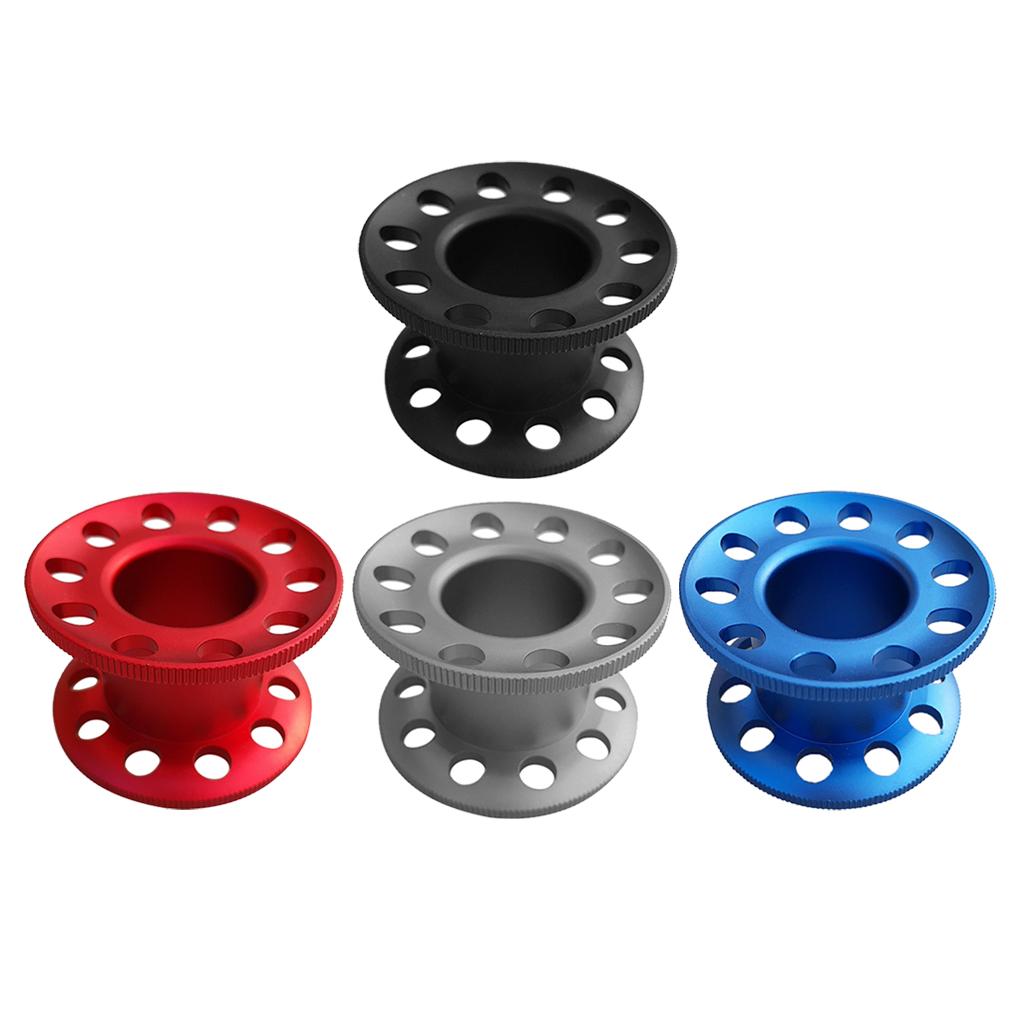 4 Piece Scuba Diving Blank Finger Tech Spool Dive Snorkeling Guide Line Reel