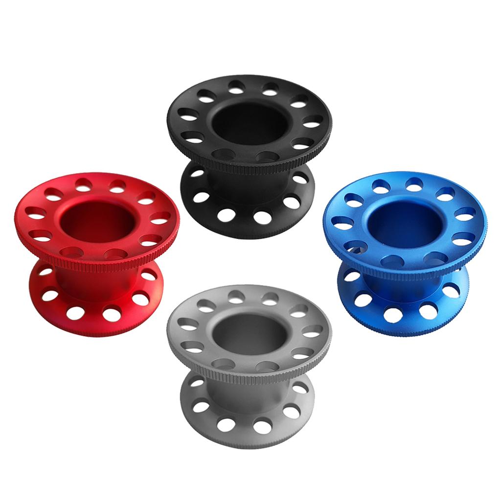 4 Piece Scuba Diving Blank Finger Tech Spool Dive Snorkeling Guide Line Reel