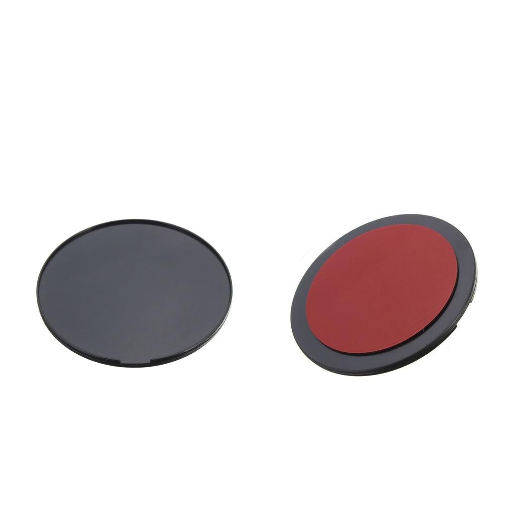 2x 72mm Strong Adhesive Dashboard Disk Plate Mount