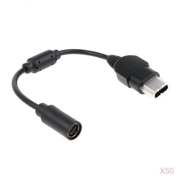 50x Wired Controller USB Breakaway Cable Cord Adapter for Microsoft 360