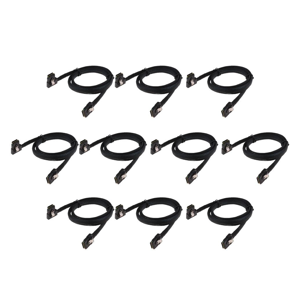 10x Mini SAS Cable 36PIN SFF8087 To 8087 SAS HDD Hard Drive Adapter 70cm