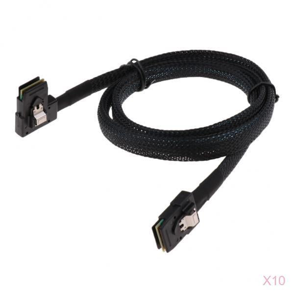 10x Mini SAS Cable 36PIN SFF8087 To 8087 SAS HDD Hard Drive Adapter 70cm