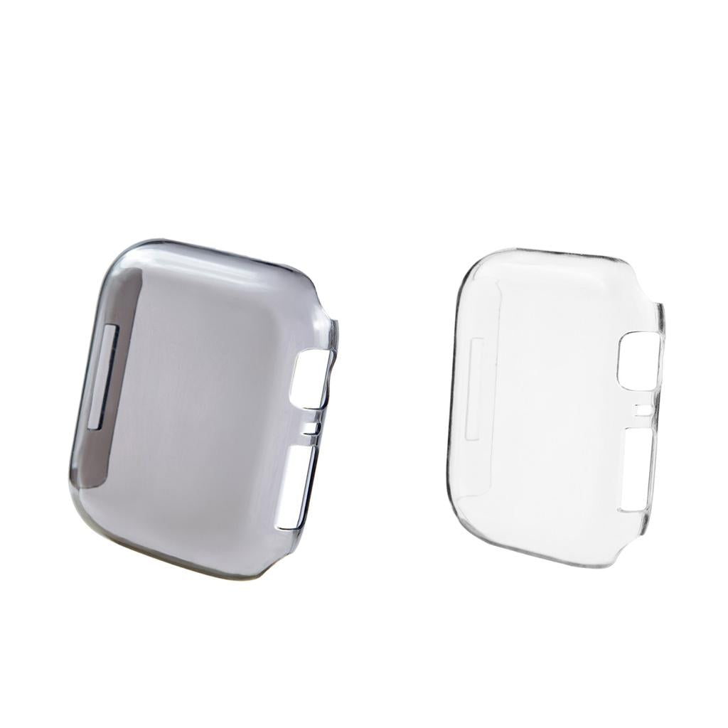 2 Pieces Full Cover Shockproof Protective Case Cover For 40mm Apple Watch 4