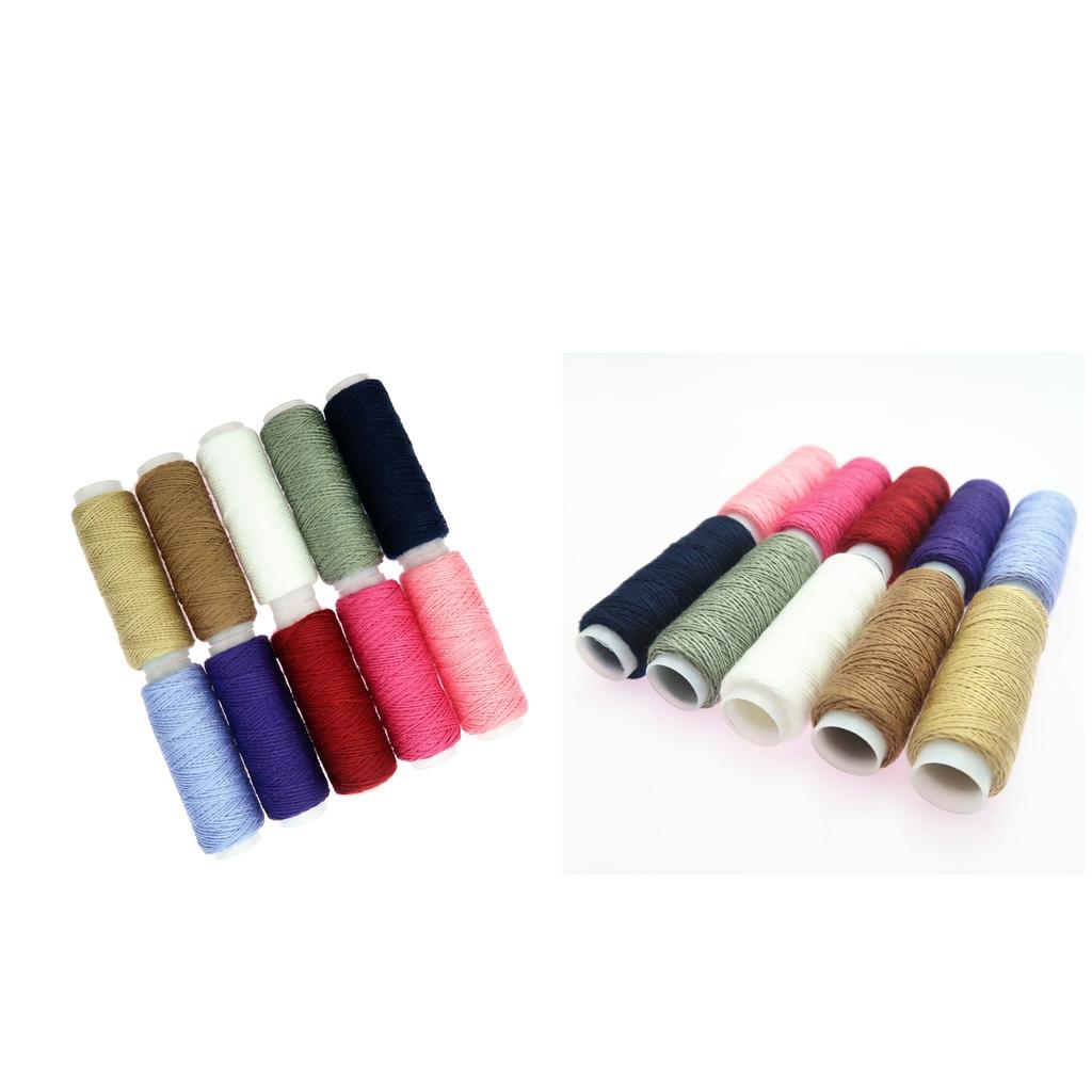 20pcs/Set Assorted Colors Polyester Sewing Threads Quilting All Purpose