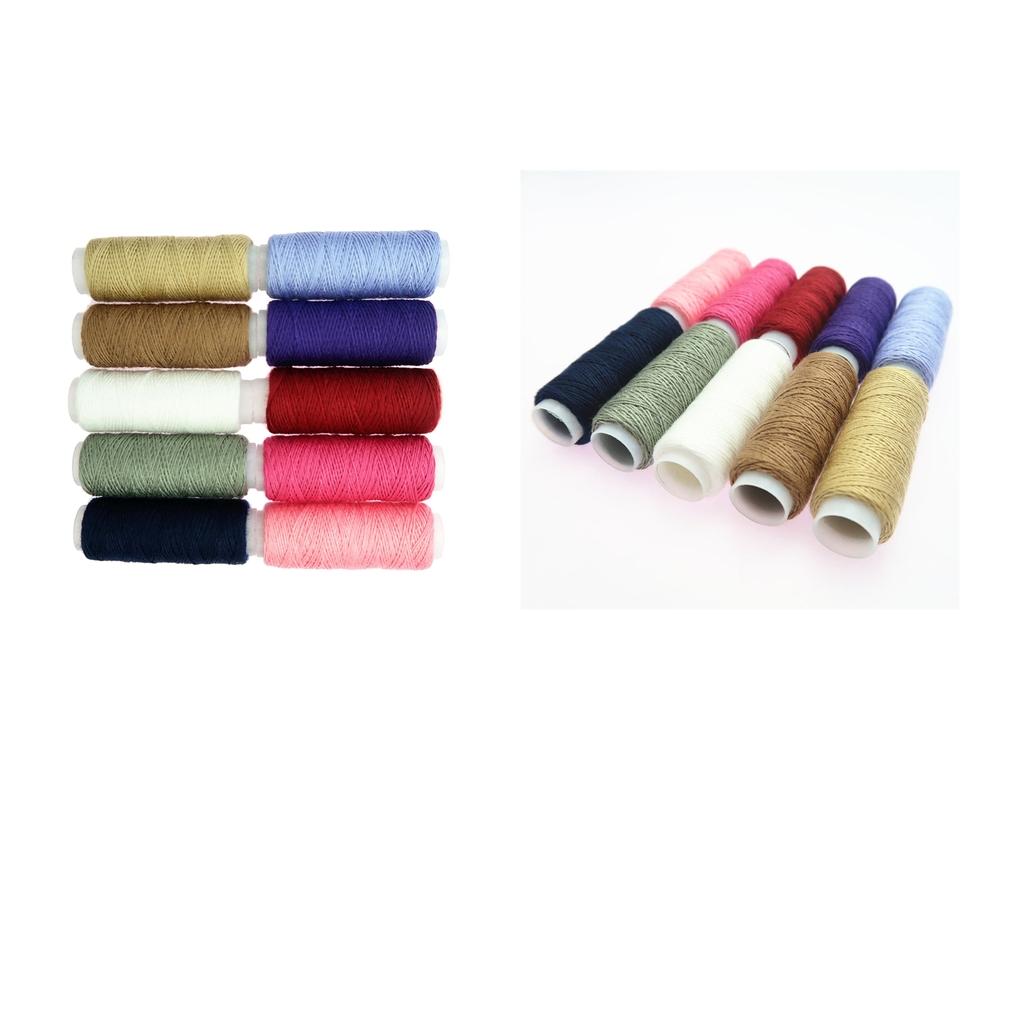 20pcs/Set Assorted Colors Polyester Sewing Threads Quilting All Purpose