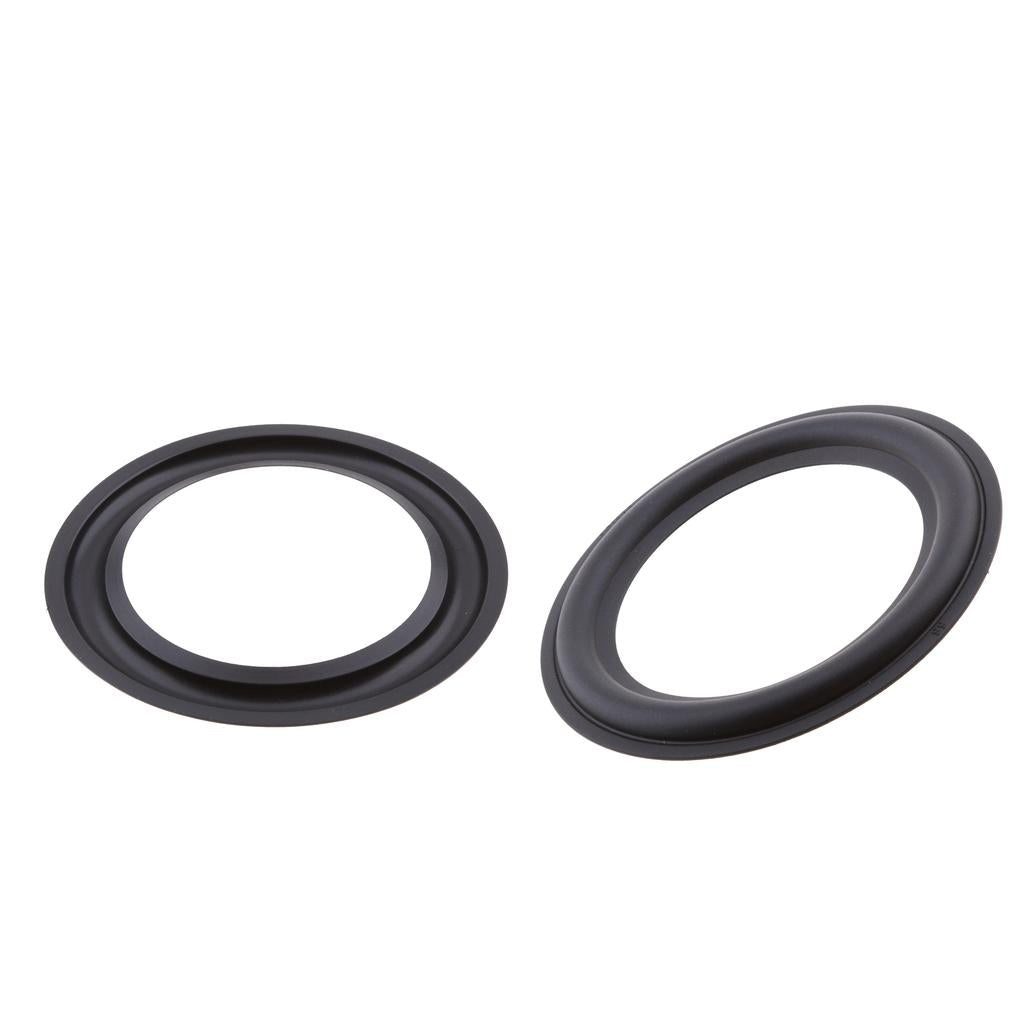 2x 5inch 125mm Speaker Surround Foam Woofer Edge Audio Repair Replacement