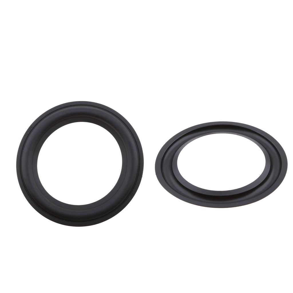 2x 5inch 125mm Speaker Surround Foam Woofer Edge Audio Repair Replacement