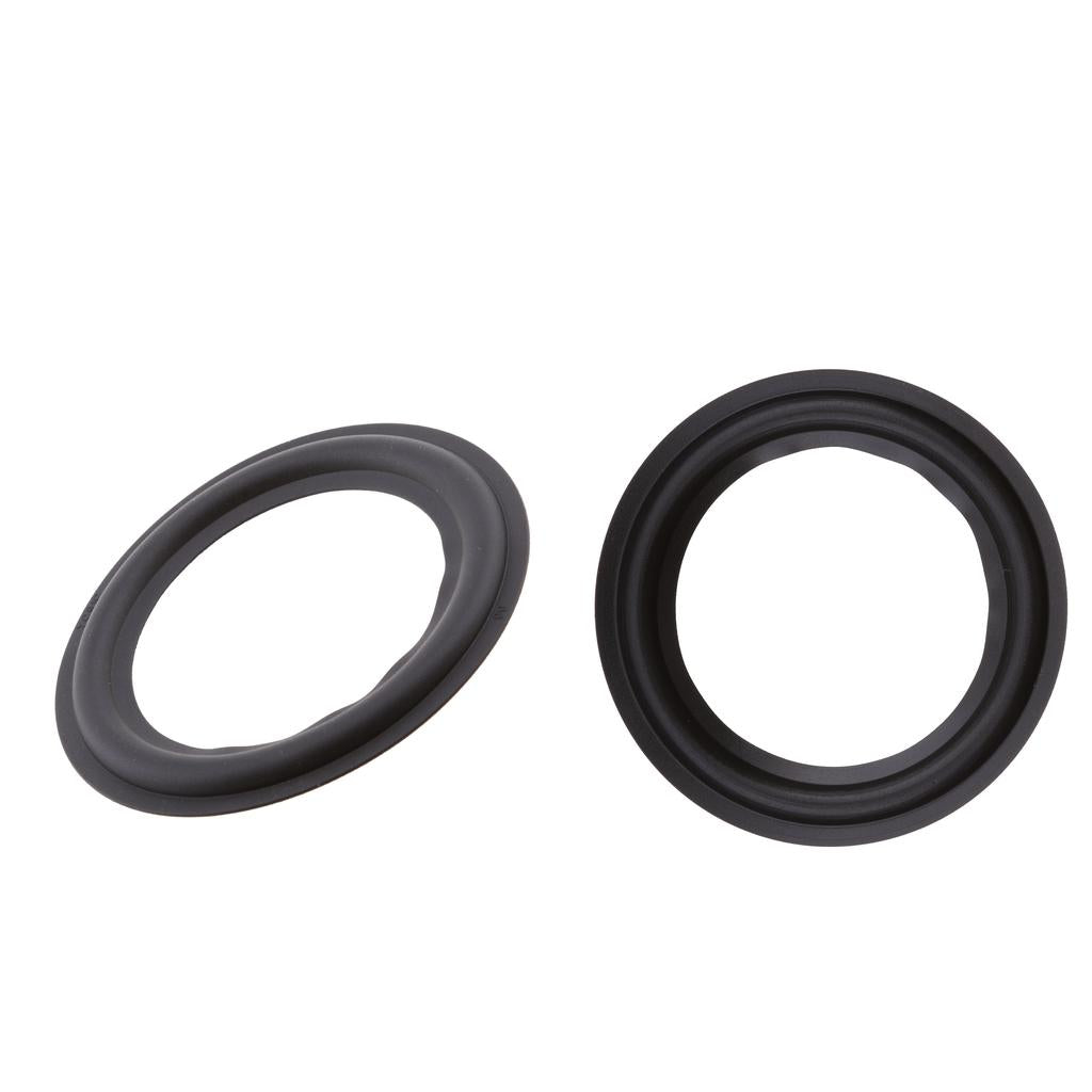 2x 4inch 100mm Speaker Surround Foam Woofer Edge Audio Repair Replacement