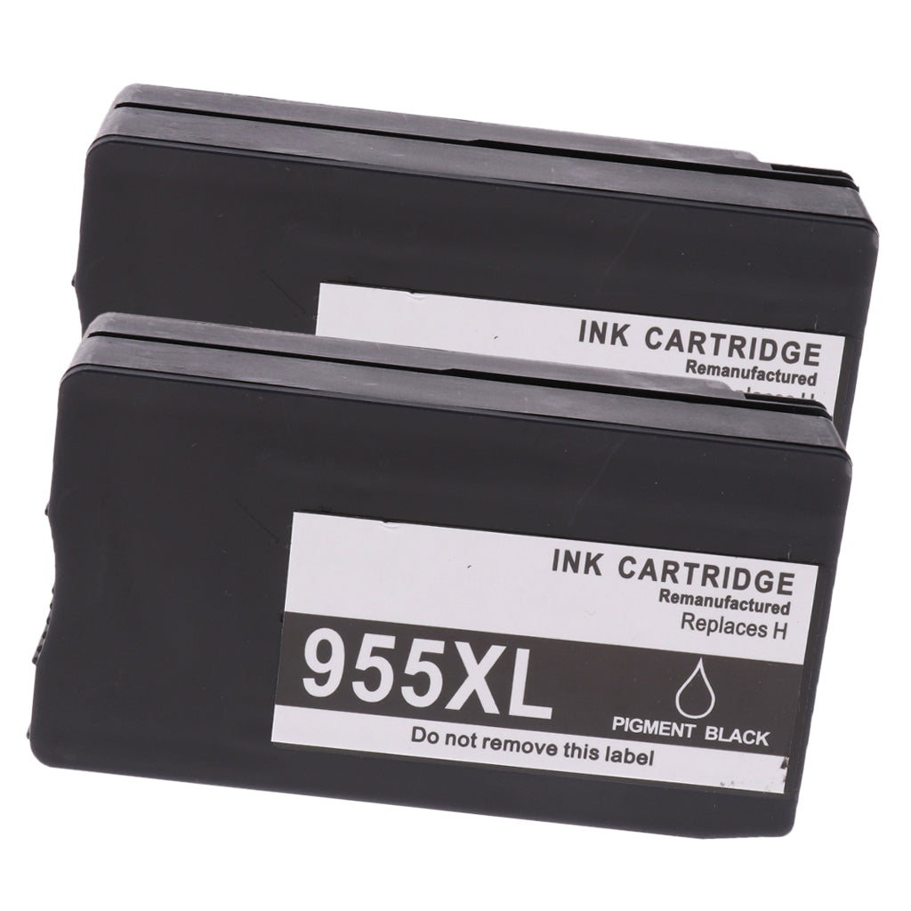 2x Ink Cartridges 955XL Replacement for 8210 / 8216 / 8218
