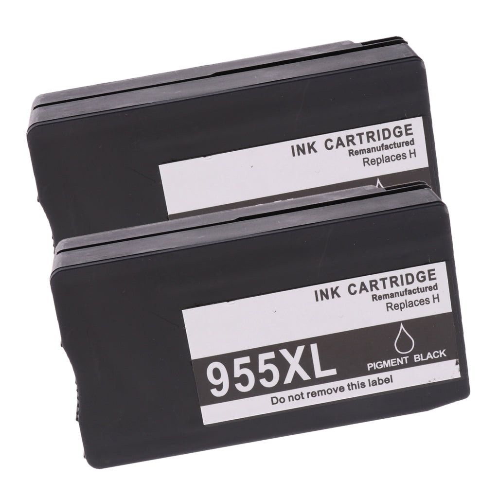 2x Ink Cartridges 955XL Replacement for 8210 / 8216 / 8218