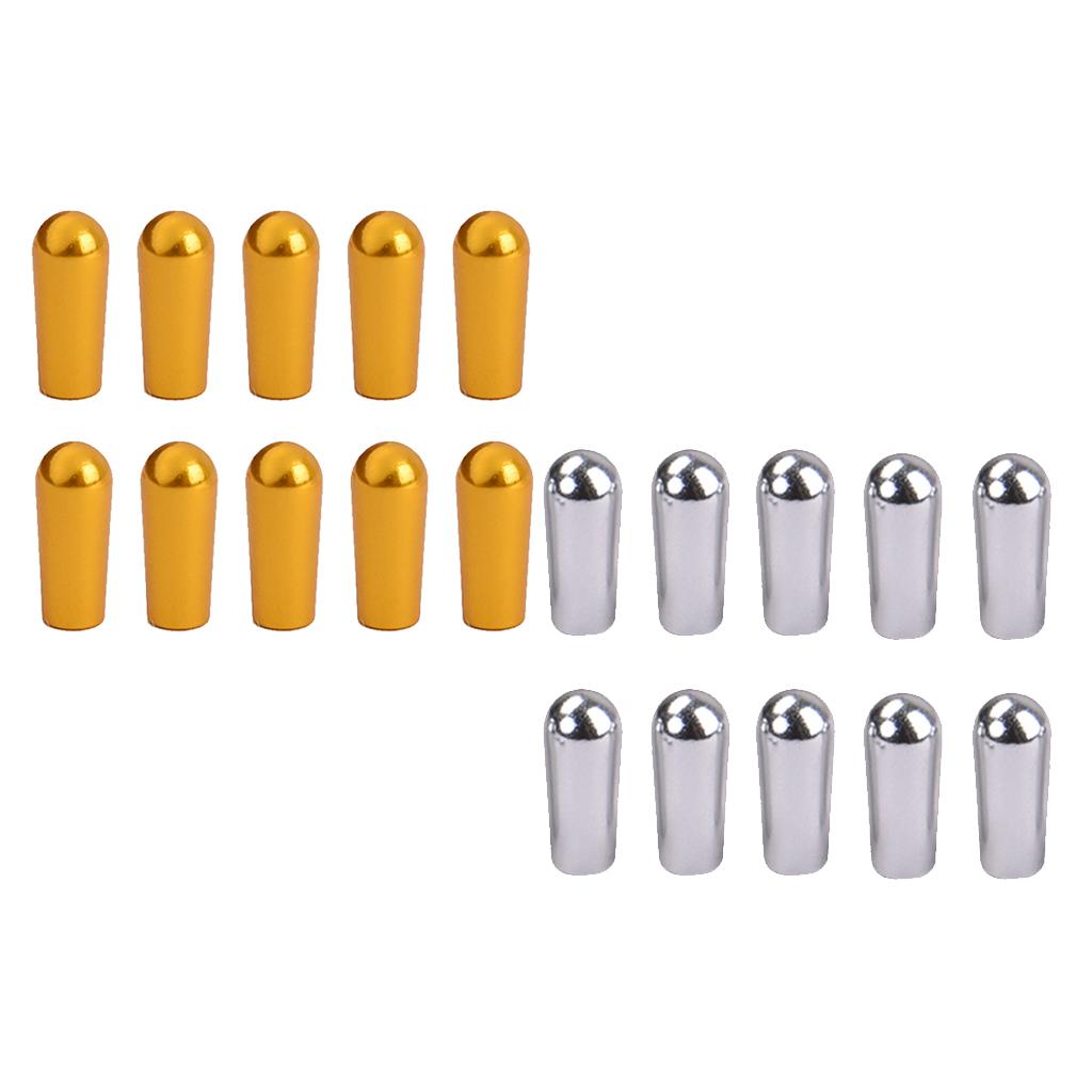 20pcs Electric Guitar Toggle Switch Knobs Tip Cap for Les Paul Replacement